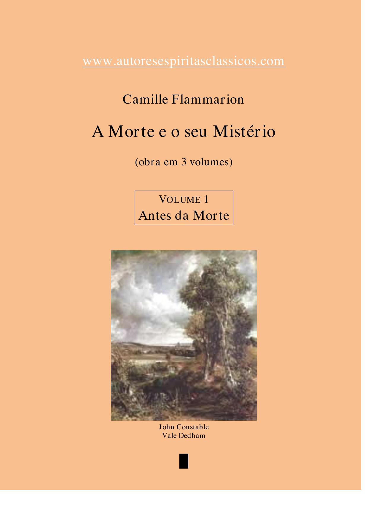 A Morte e Seu Mistério — Vol. 1