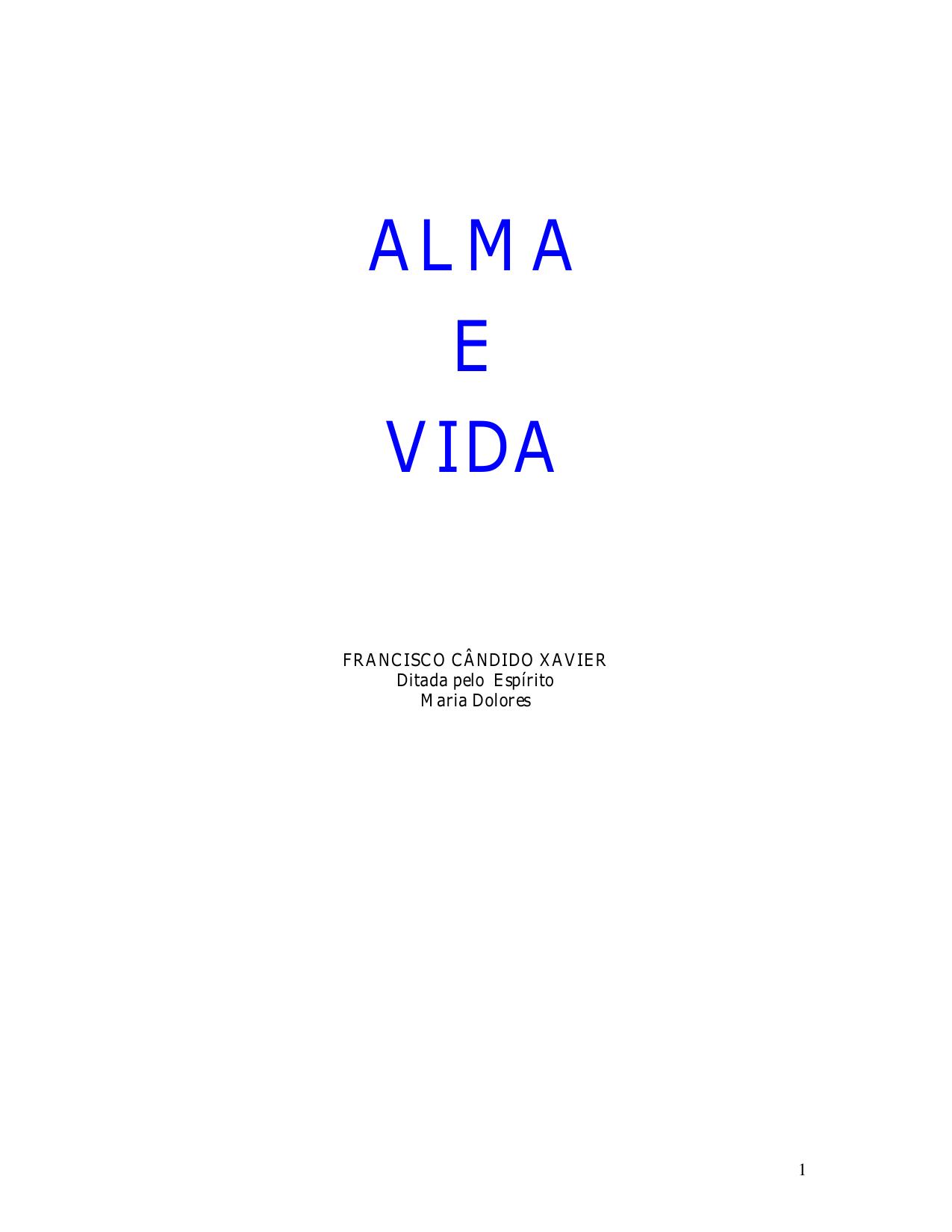 Alma e Vida