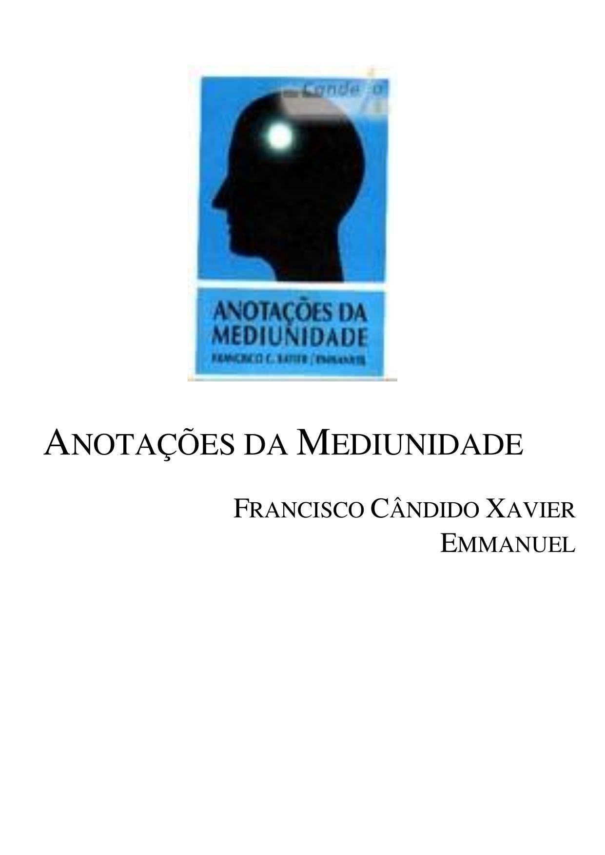 Anotações da Mediunidade