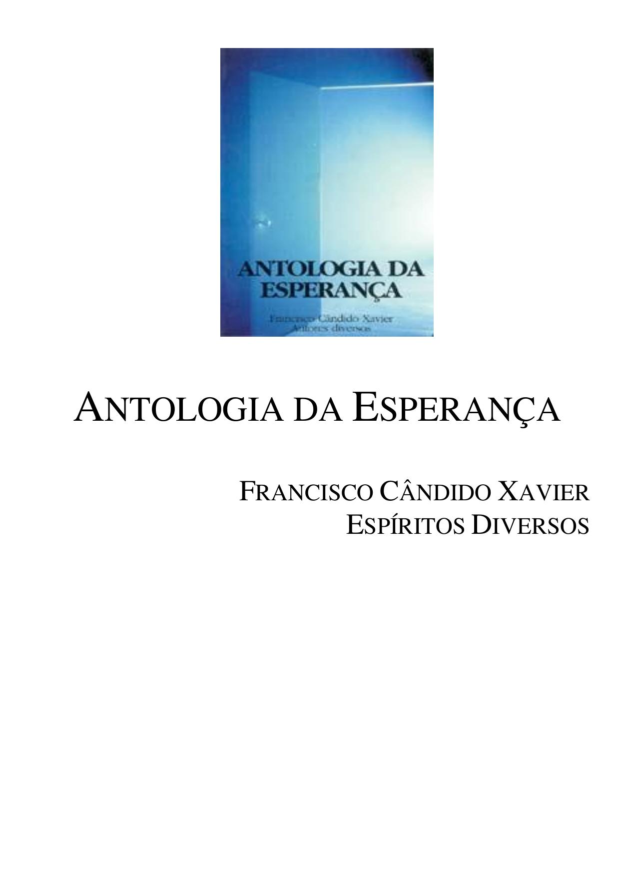 Antologia da Esperança