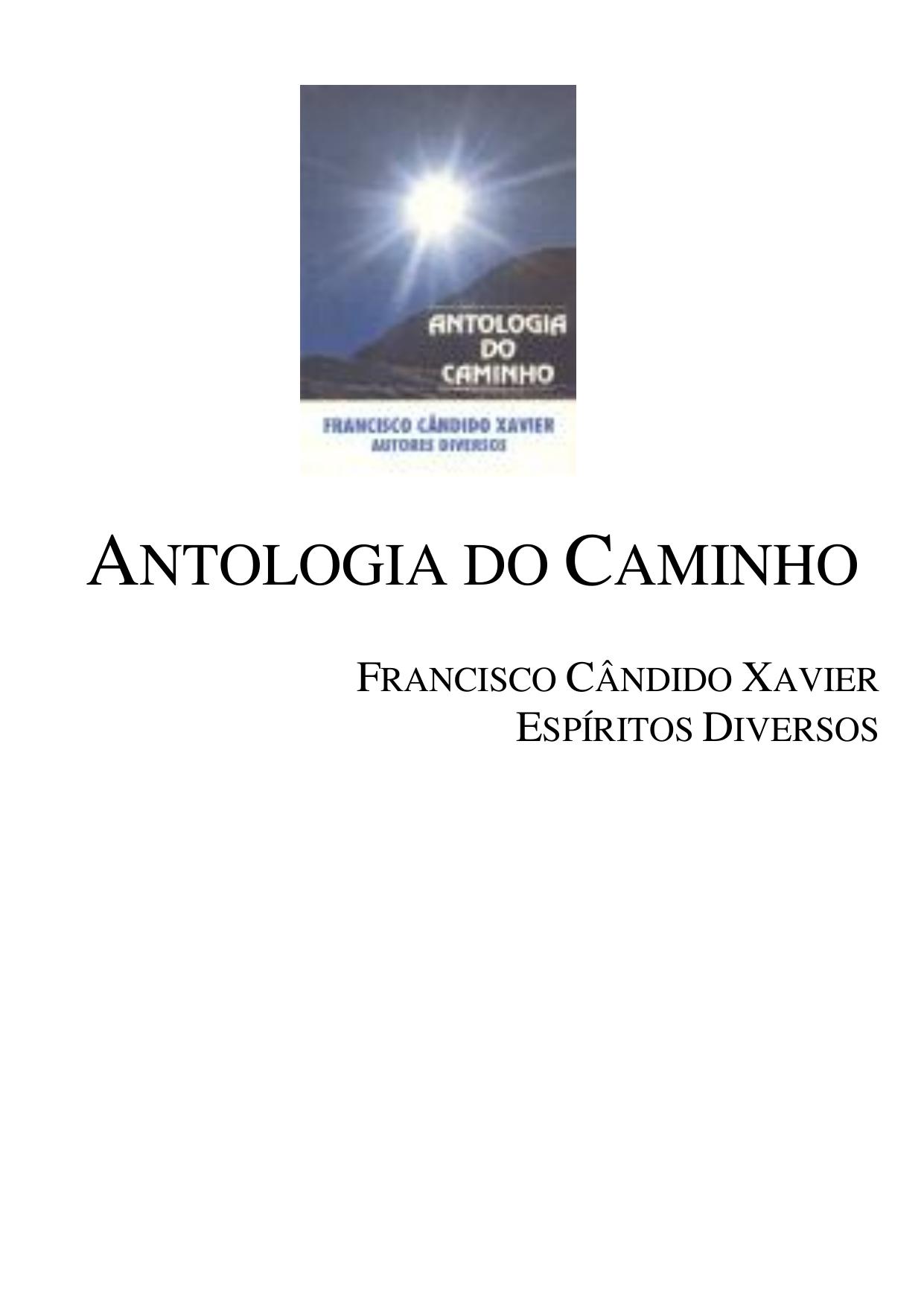 Antologia do Caminho