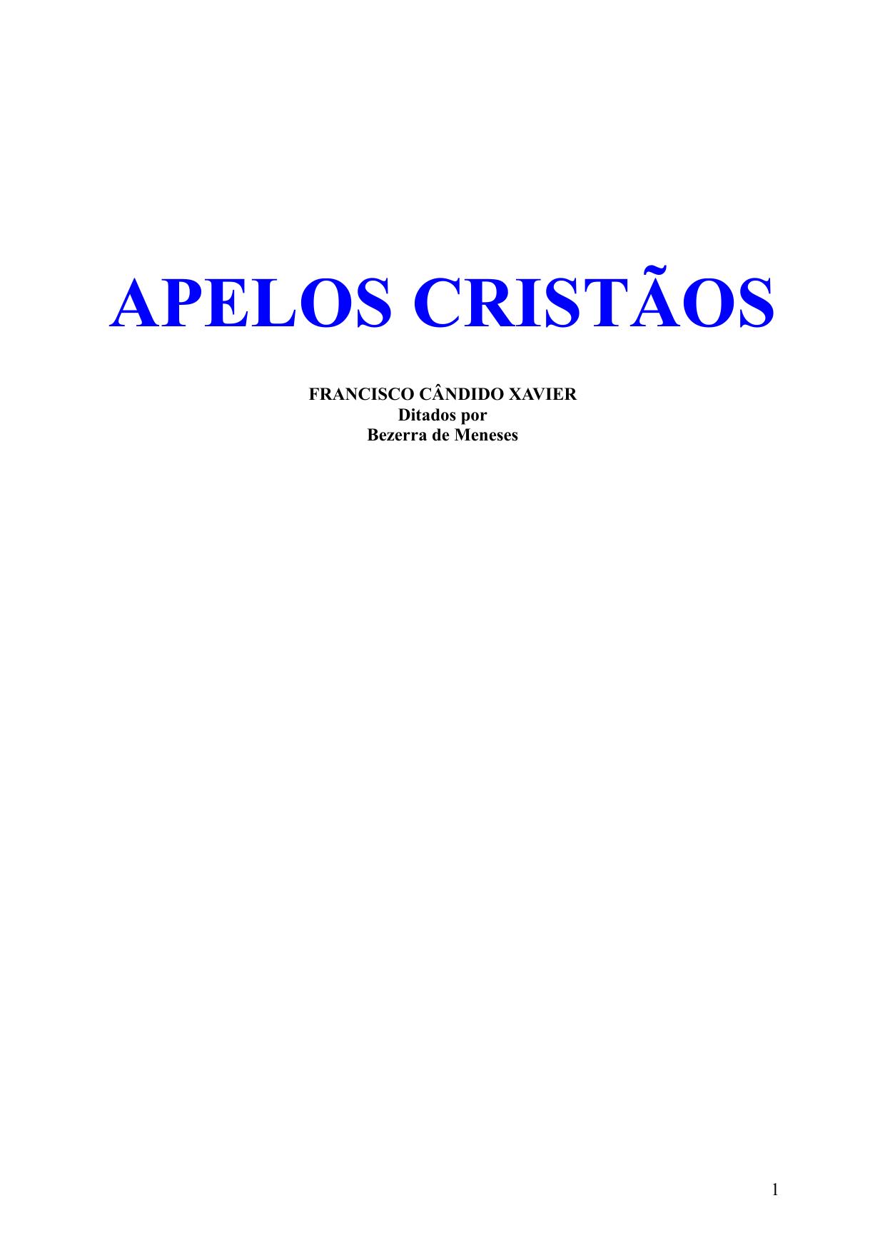 Apelos Cristãos