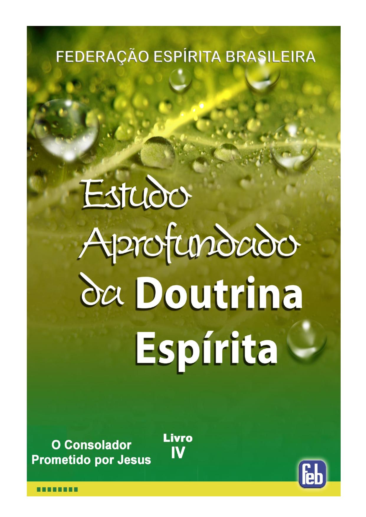 EADE — Livro IV: O Consolador Prometido