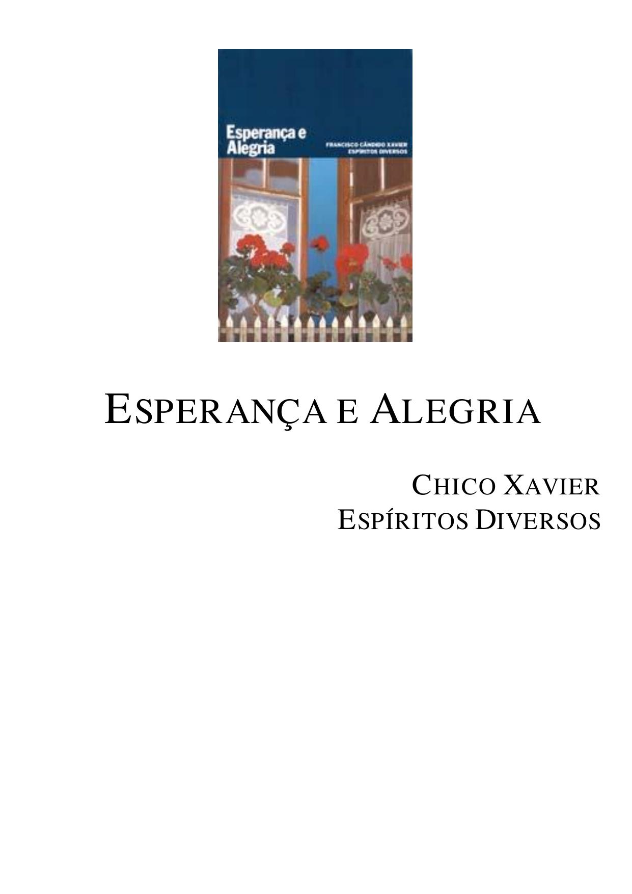 Esperança e Alegria