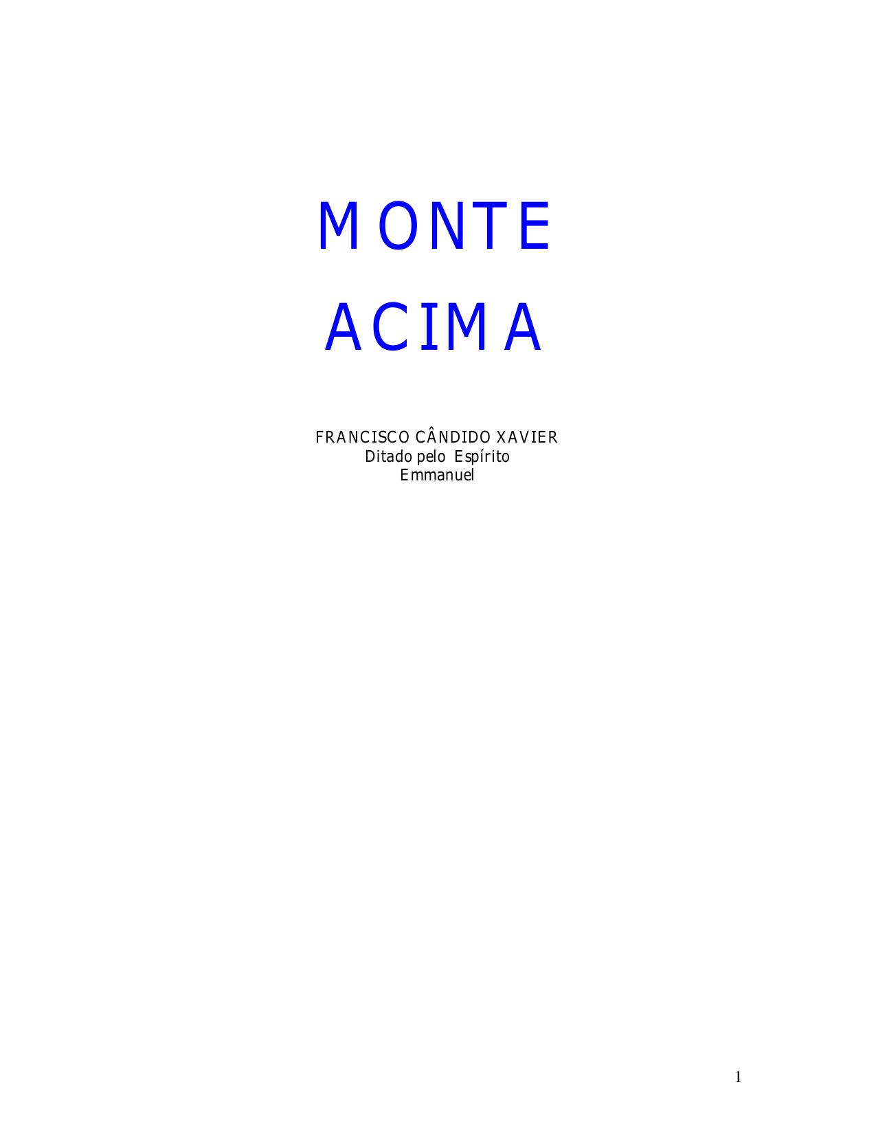 Monte Acima