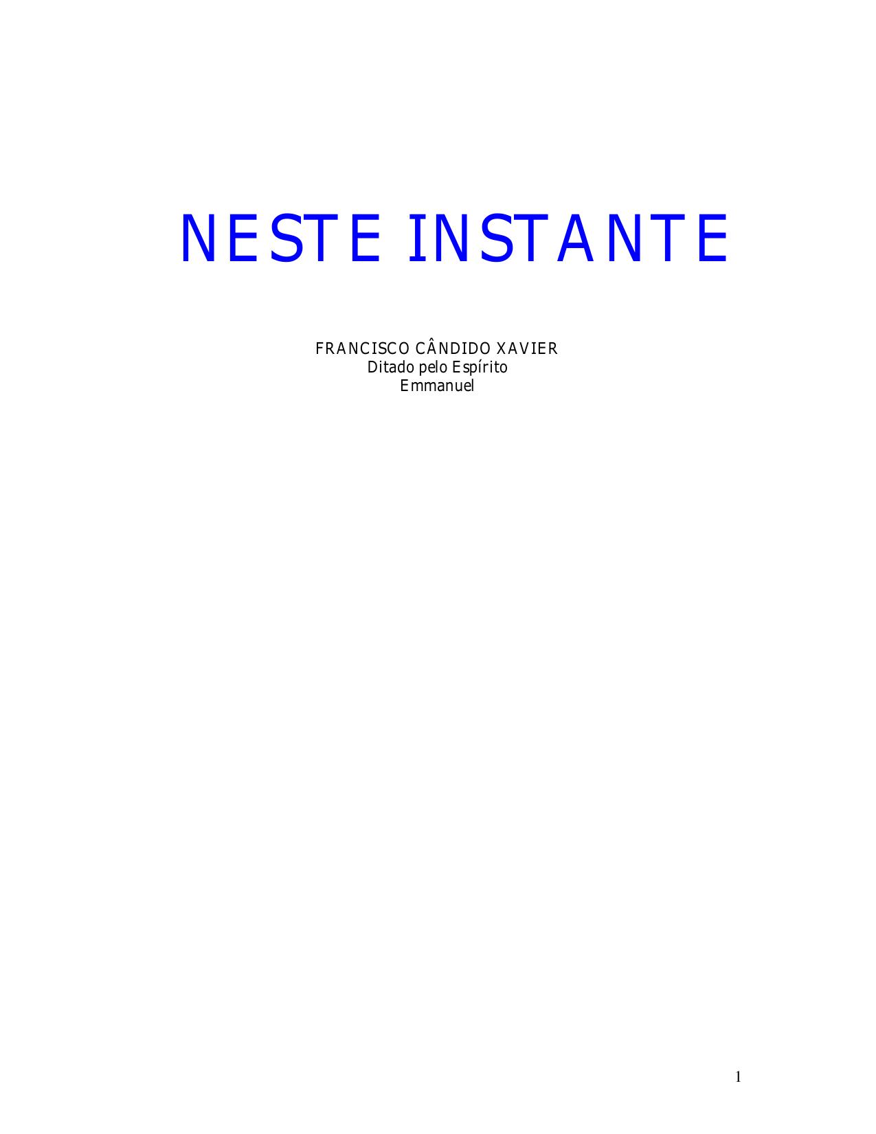Neste Instante