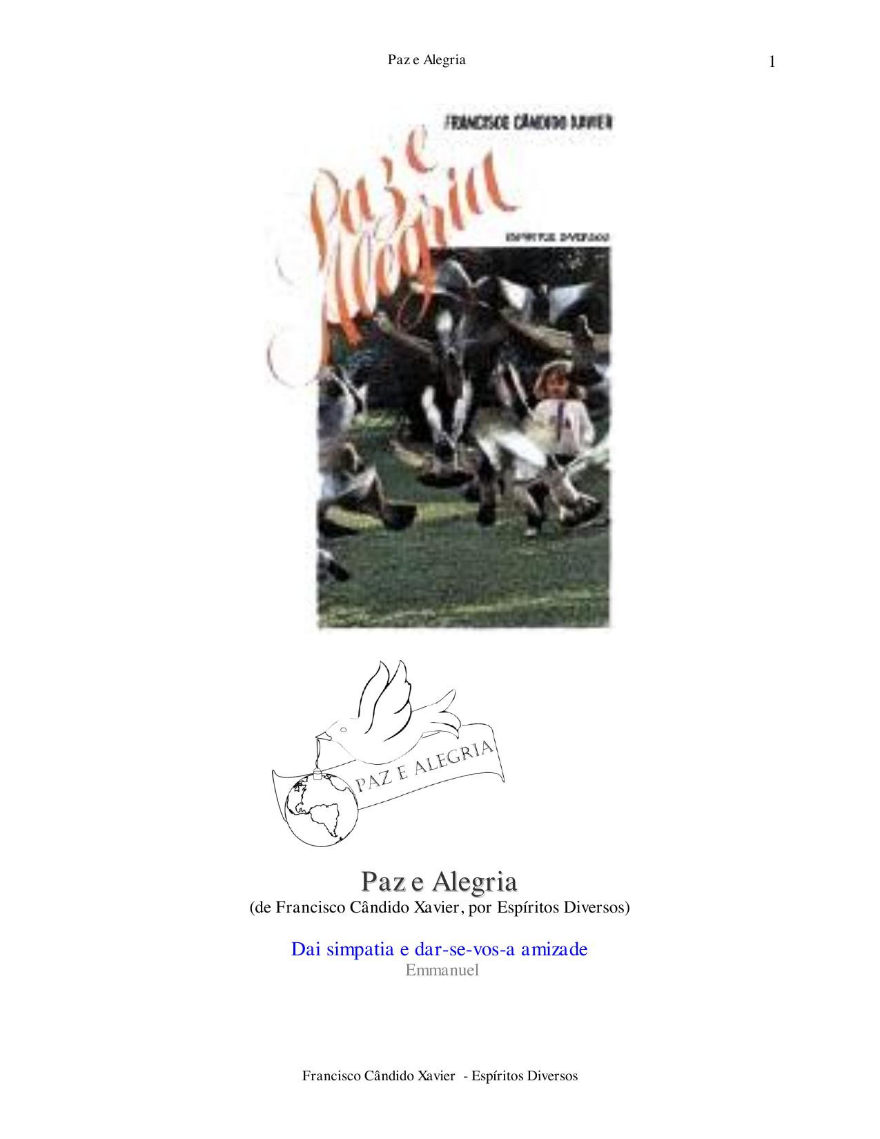 Paz e Alegria